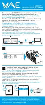 Hercules WAE BTP03 Mini Quick Start Manual preview