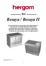 hergom Besaya Installation, Use And Maintenance Instructions предпросмотр