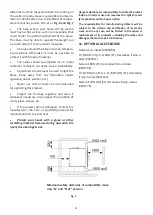 Предварительный просмотр 22 страницы hergom C-16/70 N HF Installation, Use And Maintenance Instructions