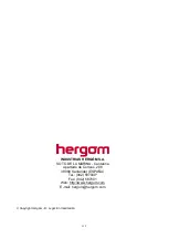 Preview for 112 page of hergom E-20 N Installation, Use And Maintenance Instructions