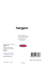 Preview for 20 page of hergom E-30 Series Installation, Use And Maintenance Instructions