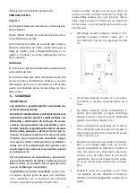 Предварительный просмотр 9 страницы hergom EB-1 SE Installation, Use And Maintenance Instructions