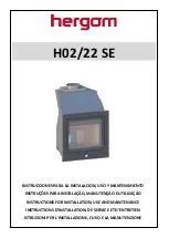 Preview for 1 page of hergom H-02/22 Instructions For Installation, Use And Maintenance Manual