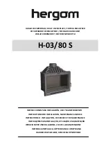 hergom H-03/80 S Instructions For Installation, Maintenance And Use preview