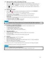 Preview for 5 page of hergom Harmony 25 Operating And Installation Instruction