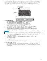 Предварительный просмотр 6 страницы hergom Harmony 25 Operating And Installation Instruction