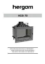 Preview for 1 page of hergom HGB-70 Instructions For Installation, Use And Maintenance Manual