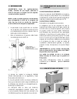 Предварительный просмотр 3 страницы hergom NATURE 100 Installation, Use And Maintenance Instructions