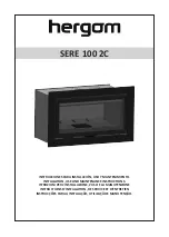 Preview for 1 page of hergom SERE 100 2C Installation, Use And Maintenance Instructions