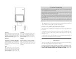 Preview for 3 page of hergom STILKAMIN L Installation, Use And Maintenance Instructions