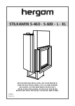 hergom STILKAMIN S-460 Installation, Use And Maintenance Instructions preview