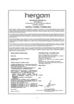 Preview for 73 page of hergom STILKAMIN S-460 Installation, Use And Maintenance Instructions