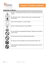 Предварительный просмотр 15 страницы Herida Healthcare Argyll II HH/P09 User & Full Service Manual