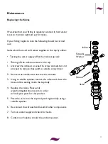 Предварительный просмотр 9 страницы Heritage Bathrooms Glastonbury TGRBL04 Manual