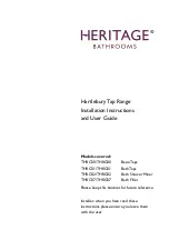 Heritage Bathrooms Hartlebury THRC00 Installation Instructions And User Manual preview