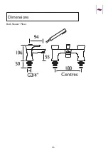 Предварительный просмотр 6 страницы Heritage Bathrooms Lymington TLYCG00 Installation Instructions Manual