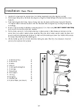 Предварительный просмотр 9 страницы Heritage Bathrooms Lymington TLYCG00 Installation Instructions Manual