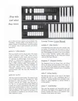 Предварительный просмотр 12 страницы Heritage Lowrey Organ Owner'S Manual