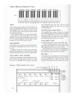 Предварительный просмотр 22 страницы Heritage Lowrey Organ Owner'S Manual