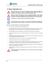 Preview for 12 page of Herkules Hebetechnik GmbH HLS 1200-11 Operating Manual And Test Record