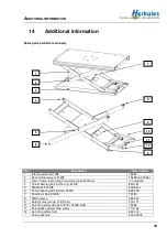 Preview for 33 page of Herkules Hebetechnik GmbH HLS 1200-13 Operating Manual And Test Record