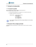 Preview for 16 page of Herkules Hebetechnik GmbH K1200-HLS-61 Operating Manual And Test Record