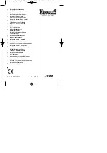 Предварительный просмотр 1 страницы HERKULES 23.402.61 Original Operating Instructions