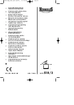 Preview for 1 page of HERKULES 43.011.64 Original Operating Instructions