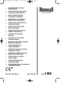 HERKULES 43.041.32 Original Operating Instructions preview