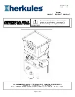 HERKULES GW/R-2-T Owner'S Manual preview