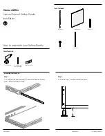 HermanMiller 1BKTM2-A Installation Instructions предпросмотр