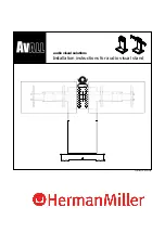 HermanMiller Avall Installation Instructions Manual preview