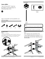 HermanMiller Canvas Channel 90 Installation And Disassembly For Recycling Instructions предпросмотр