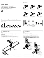 HermanMiller Canvas Channel Structural
Foot Installation And Disassembly For Recycling Instructions предпросмотр