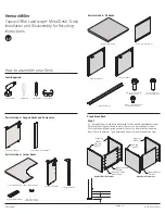 Предварительный просмотр 1 страницы HermanMiller Canvas Office Landscape Metal Desk Installation And Disassembly For Recycling Instructions