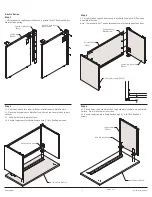 Предварительный просмотр 3 страницы HermanMiller Canvas Office Landscape Metal Desk Installation And Disassembly For Recycling Instructions