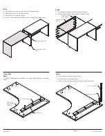 Предварительный просмотр 4 страницы HermanMiller Canvas Office Landscape Metal Desk Installation And Disassembly For Recycling Instructions