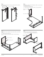 Предварительный просмотр 5 страницы HermanMiller Canvas Office Landscape Metal Desk Installation And Disassembly For Recycling Instructions