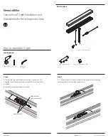 Предварительный просмотр 1 страницы HermanMiller Canvas Vista T-Light Installation And Disassembly For Recycling Instructions