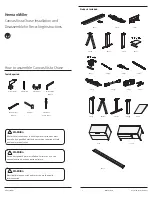 HermanMiller Canvas Vista Installation And Disassembly For Recycling Instructions предпросмотр