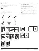 HermanMiller HZ138 Installation Manual предпросмотр