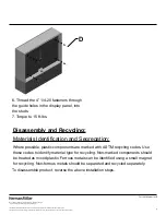 Предварительный просмотр 4 страницы HermanMiller Locale BRMS.FD Installation And Disassembly For Recycling Instructions