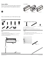 HermanMiller Mora System Overhead Storage Installation And Disassembly For Recycling Instructions предпросмотр