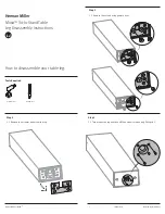 Preview for 1 page of HermanMiller Motia Sit-to-Stand Table Disassembly Instructions