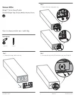 Preview for 3 page of HermanMiller Motia Sit-to-Stand Table Disassembly Instructions