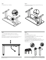 Предварительный просмотр 5 страницы HermanMiller Motia Sit-to-Stand Table Installation Manual