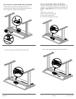 Предварительный просмотр 4 страницы HermanMiller Nevi Height Adjustment Table Installation