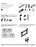 HermanMiller Overlay Installation And Disassembly For Recycling Instructions предпросмотр