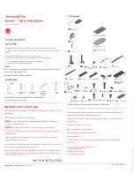 HermanMiller Renew Installation Manual предпросмотр