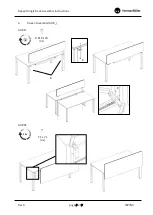 Предварительный просмотр 9 страницы HermanMiller Repeat Single Desk Assembly Instructions Manual